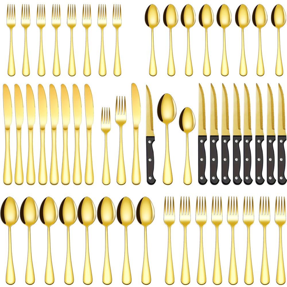 25 Years of New Western Tableware Set Stainless Steel Tableware 24/48 Piece Gift Box Set