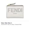 Fendi Calfskin Wallet Medium Women's White 8M0447-AAYZ-F1C76