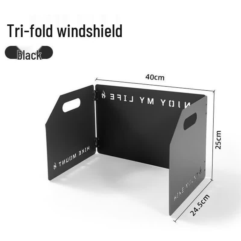 Portable Foldable Camping Stove Windshield