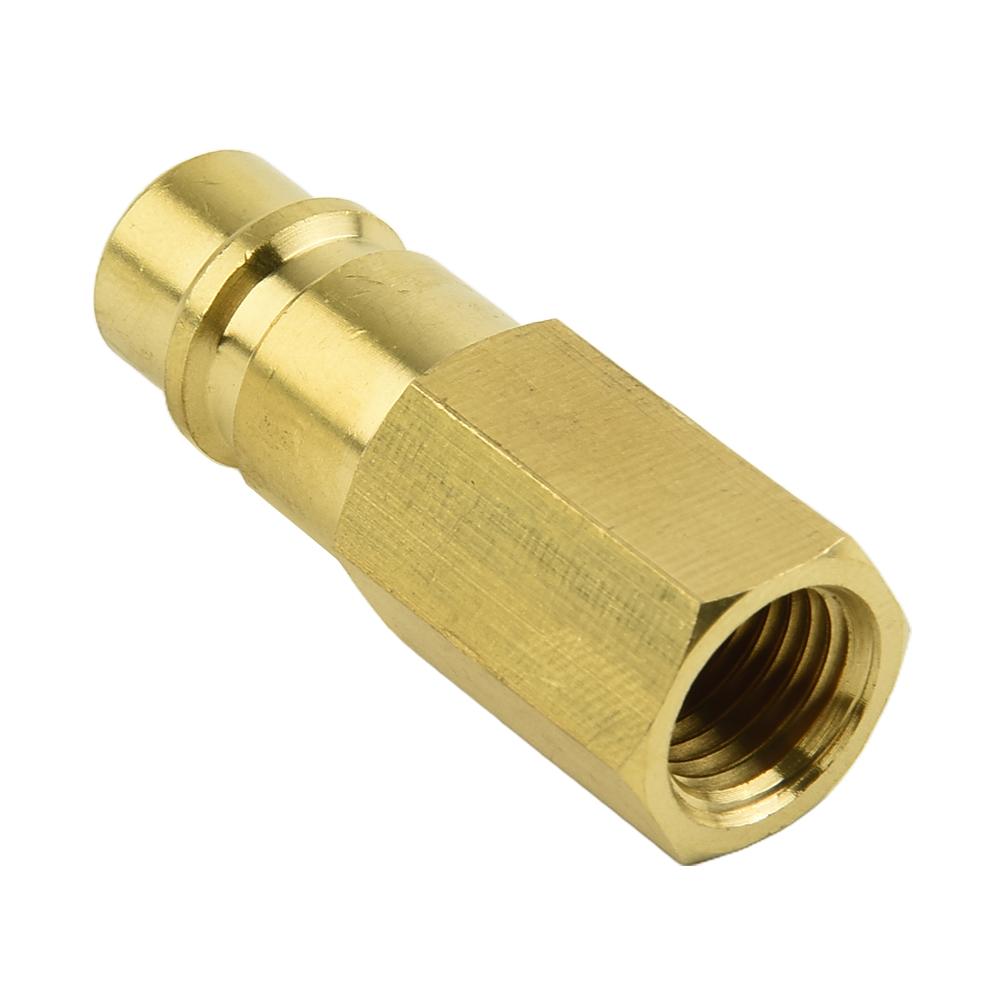 Quality Brass Adapter for Car Conditioner with 1/4 SAE Internal Thread