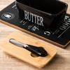 Nordic Ceramic Butter Dish with Knife - European Design