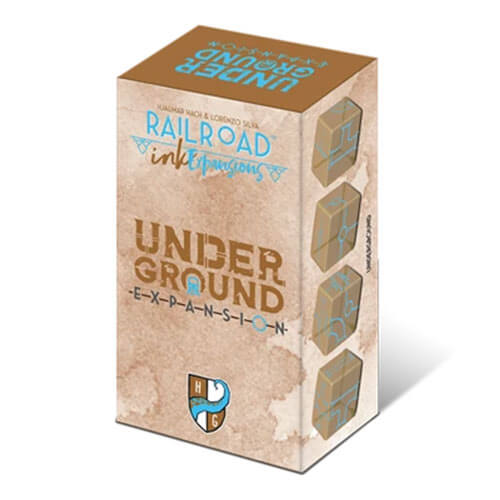 Railroad Ink Challenge Dice Expansion Pack (Underground)