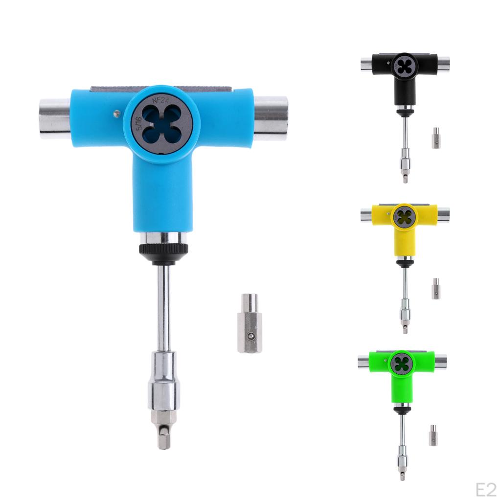 Multifunction Skateboard Longboard Screwdriver Socket Wrench Tool