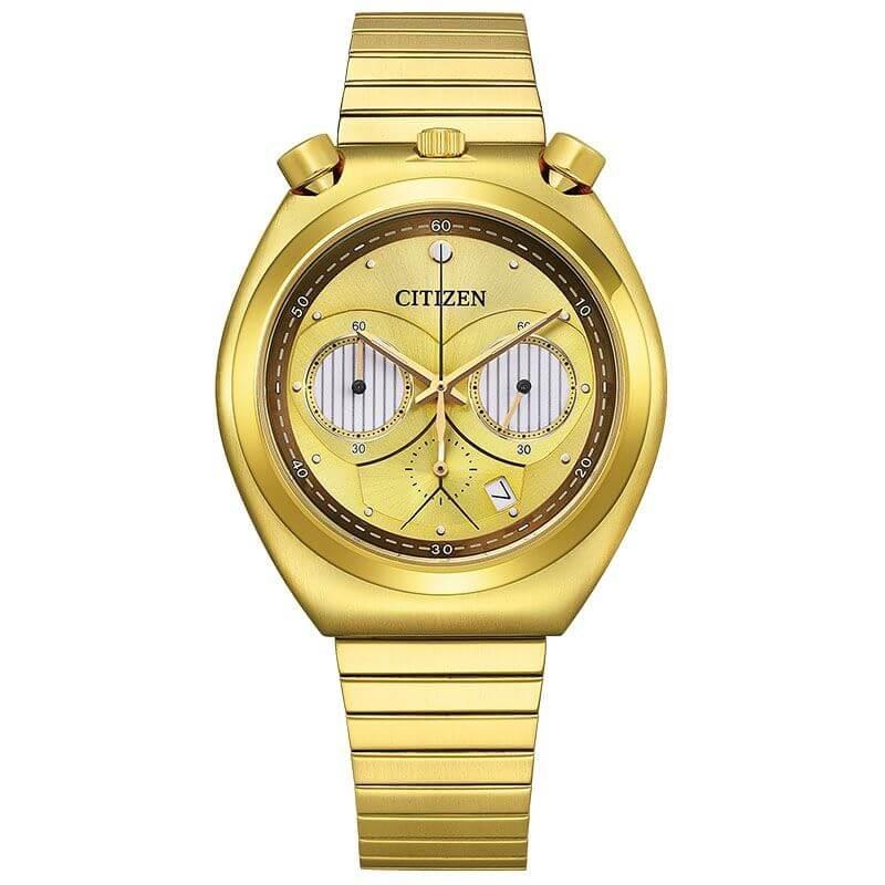 

Citizen Tsuno Chrono Watch Star Wars Model C-3PO AN3662-51W