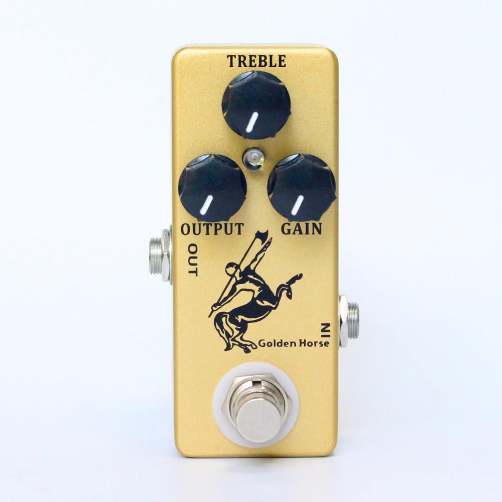 Mosky Silver/Golden Horse Overdrive Guitar Effects Pedal