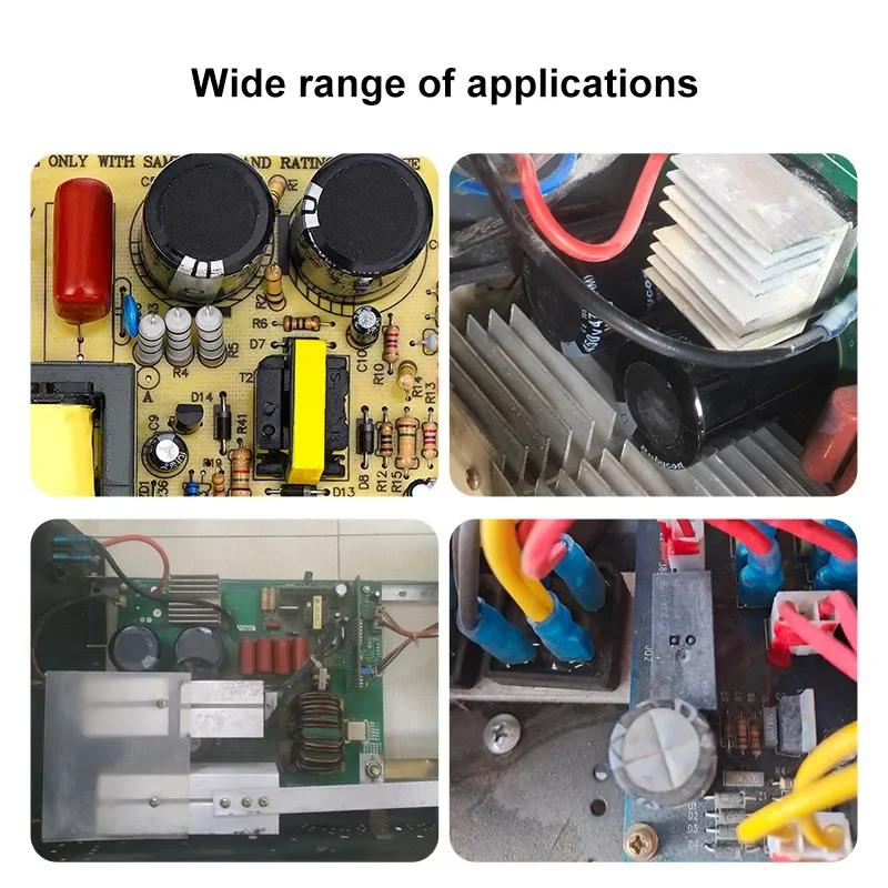 1pcs 450V Aluminum Electrolytic Capacitor 450Volt 470uF 35x50mm Capacitors Good Quality