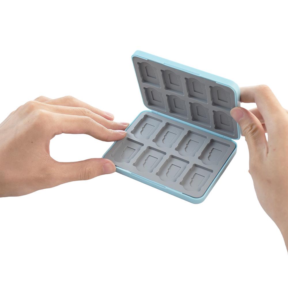 Compact SWITCH Game Card Case: 32-Card Capacity, Portable & Ideal for Travel