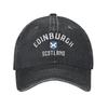 Edinburgh Scotland United Kingdom Unisex Unstructured Baseball Cap UK Flag Distressed Denim Hat Vintage Activities Gift Snapback