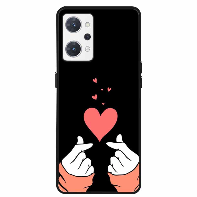 For Oppo Reno 7A 9A Case Phone Cover Soft Silicone Shockproof TPU Funda On For Oppo Reno9 A 5G Protection Capa Reno7 A / Reno9A