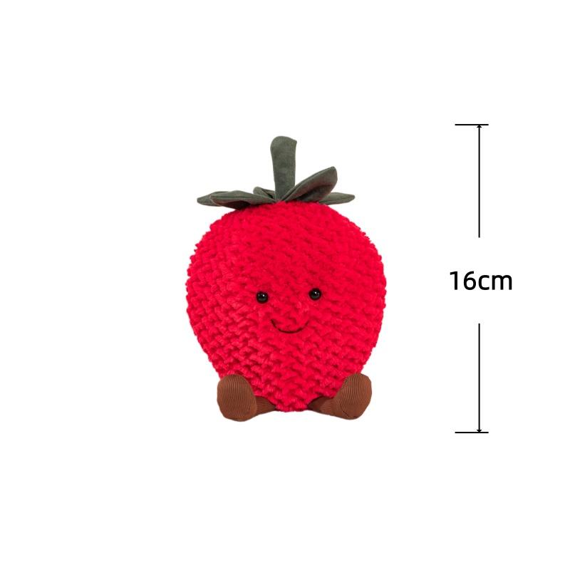 Erdbeer Schaf Plüschtier 20/33cm Niedliche Früchte Tiere Stoffpuppe Kawaii Zimmerdeko Spielzeug Kinderspielzeug Geburtstags Überraschungsgeschenke
