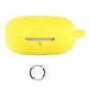 Protective Earbud Charging Case Cover for Air 2 with Flexible Silicone Construction, Toolless Installation, Lid Access, and Carabiner