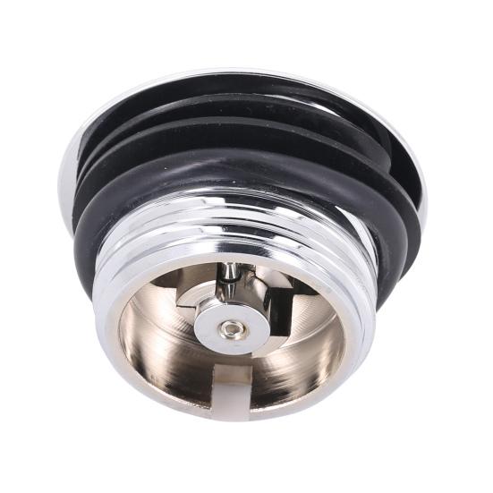 MP12-001-0006 Fuel Tank Cap Convenient Anti-collision Push Type Motorcycle Aluminium Left-hand Thread Oil Tank Cap for XL1200 XL883 X48 V72