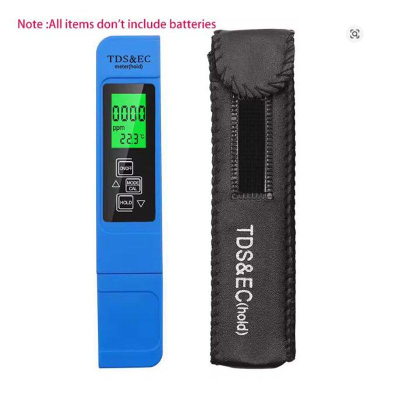 

3 в 1 цифровой PH /TDS/EC метр тестер термометр ручка чистота воды PPM фильтр гидропоника для аквариума бассейн воды монитор инструменты NO2 синий