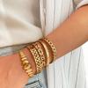 Bohemian Ethnic Gold-Plated Bracelet Set - Ancient Western Style Jewelry