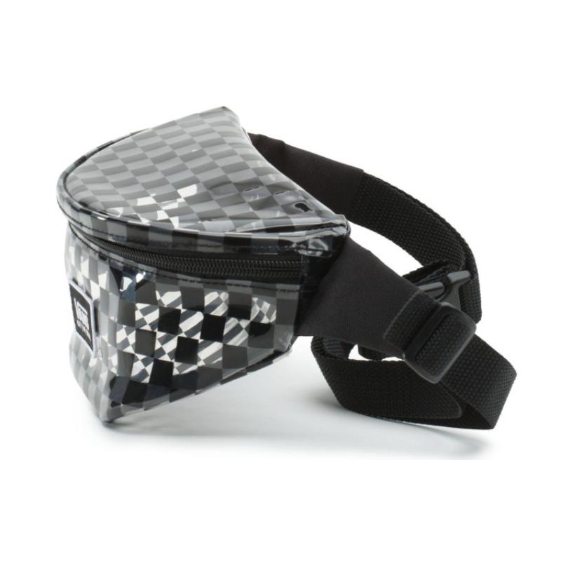 Vans PVC Crossbody Bags Fanny Pack Unisex Black White Vans VN0A3Z7NBKC