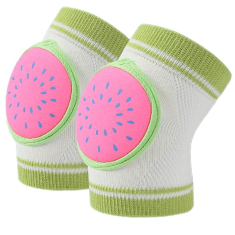 1 Pair User  Friendly Baby Knee Protective Sleeves Kneepads For Indoor Play Crawling Practice And First Step Safety