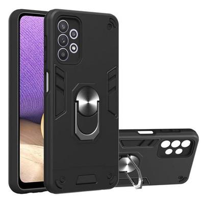 Protective Case - Samsung - Galaxy A32 5G - Shockproof - With Kickstand - Black