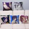 Anime C-Chainsaw M-Man The Movie Reze Arc Pillow Anime Pillow Sofa Bed Head Pillow Cover Cushion Cover 45x45 Cm Fashion