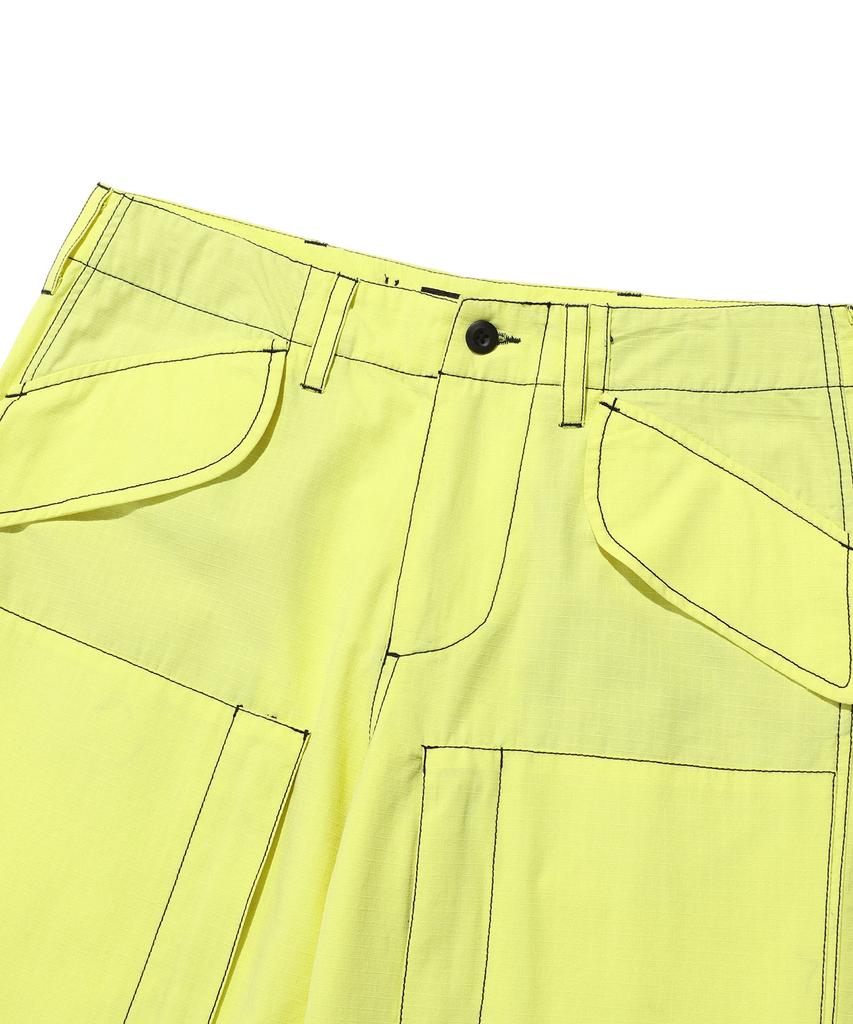 NICEGHOSTCLUB Chopper Art Wide Pants_Yellow(Ng2Esupa13A)