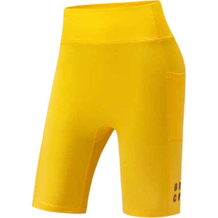 

Anta Grc Collaboration Training Series Solid Color Quick-Dry Breathable Versatile Sports Shorts Women shorts Sail-Yellow 962527315-3 XS