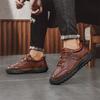 Fashion Leather Fashion Walking Shoes 2025 New Luxury Men Sneakers Male Comfortable Outdoor Shoe High Quality All-match Business Shoes