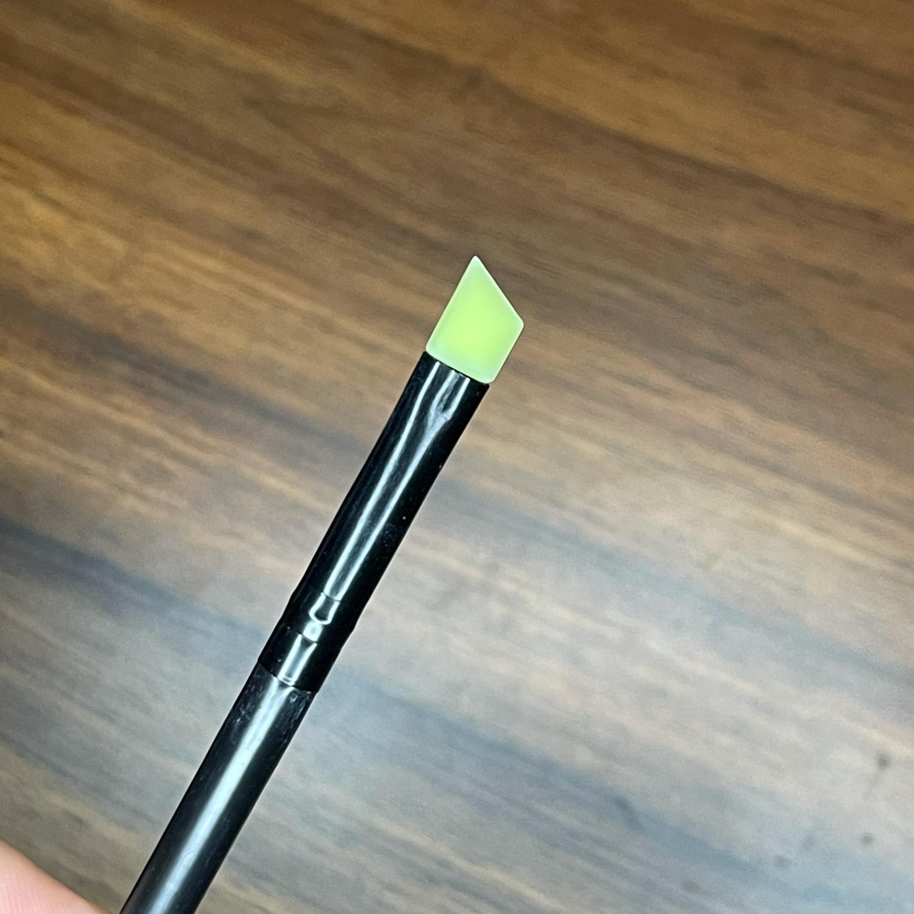 

1 шт. Инструмент для подтяжки ресниц Силиконовая щетка для завивки ресниц XYZ зелёный