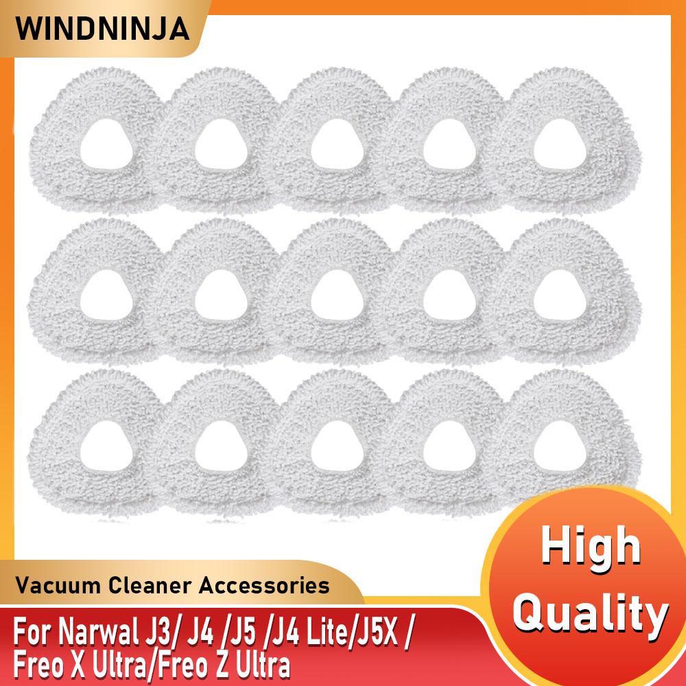Mop Cloths Part For Narwal J3/ J4 /J5 /J4 Lite/J5X /Freo X Ultra/Freo Z Ultra Vacuum Cleaner Sweeping Robot Mop Pad Accessories