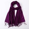Elegant Headband Shawls Pure Color Scarf Wraps Skin-friendly Lady High Quality Accessories Solid Shawls Warm Headscarf