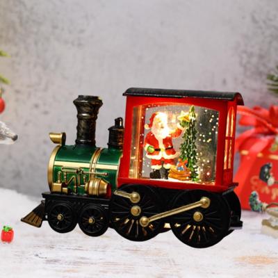 Vánoční ozdoba dárky řemesla Dekor Snow Globe noční světlo pro vstup