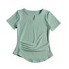 Women's Slim Fit Breathable Sports T-Shirt - Short Sleeve Yoga & Running Top for Spring/Summer