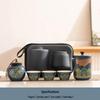 Woding Outdoor Travel Ceramic Tea Set