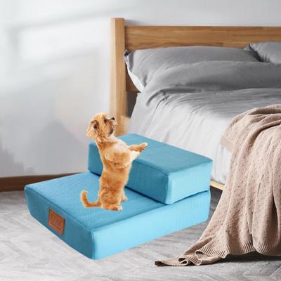 Husdjursramp Steg Hundtrappor 2 Halkfria Botten Lättvikt Soffsäng Stege Inomhusbruk