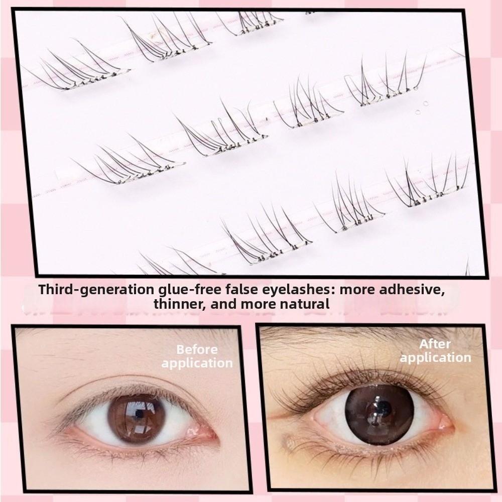Gentle DIY Lashes Extension Black Lower Fake Eyelashes Self Adhesive Lower False Eyelashes  Party