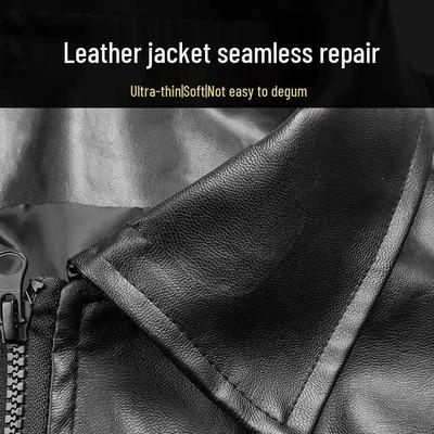 Patch di Riparazione in Pelle Autoadesivo Invisibile per Giubbotti, Divani e Sedili di Veicoli