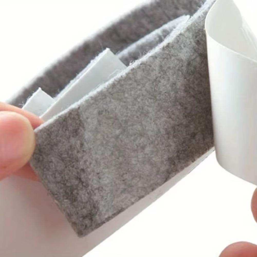 Wear-Resistant Self-Adhesive Furniture Pad Felt Non-Slip Chair Pad  For Furniture Legs