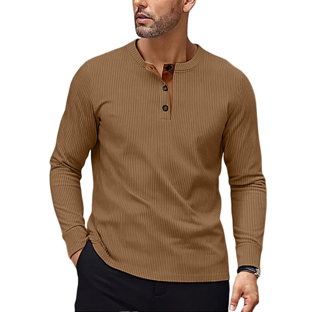 Men  Retro  Loose  Leisure  Long Sleeves  Upper Garment