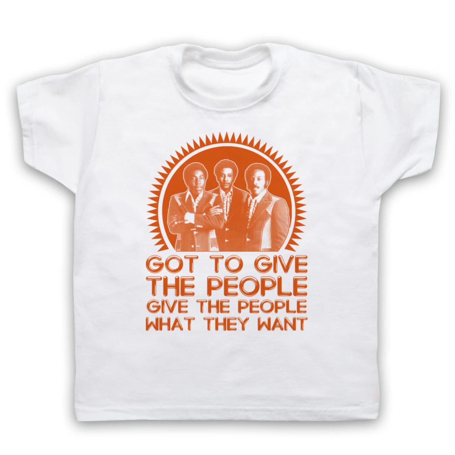 O JAYS GIVE THE PEOPLE WHAT THEY WANT GOT TO GIVE SOUL KIDS CHILDS T-shirt 100