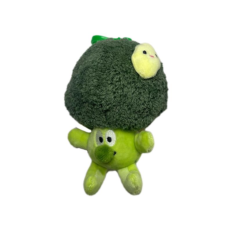 Cute Broccoli Plush Toy Small Pendant Versatile Cauliflower Bag Pendant