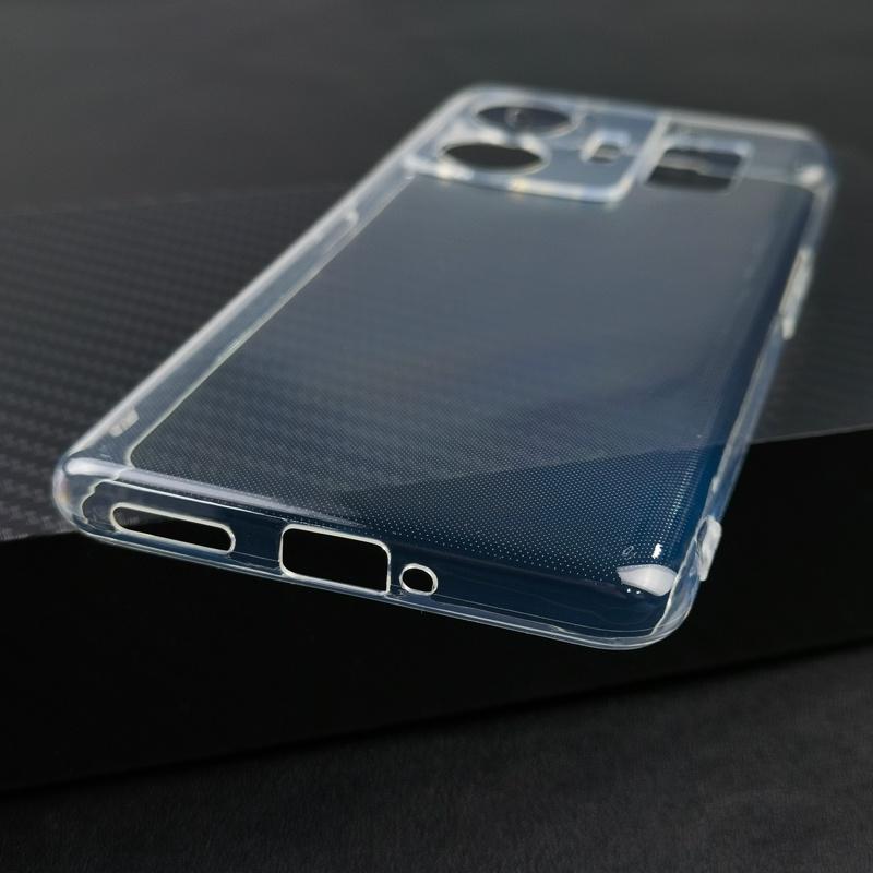Für Realme GT Neo 5 Neo5 6,74" Slim Crystal Clear Transparent Soft TPU Back Case Schutz Haut Kamera Schutzabdeckung