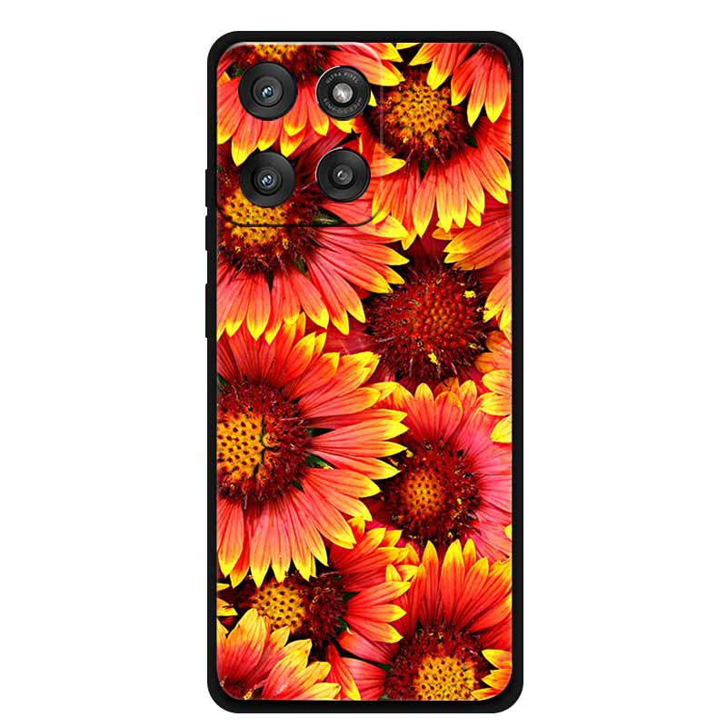 For Motorola Edge 60 Stylus Case Marble Painted Silicone Back Cover Case for Edge 60 Stylus Case Back Coque Edge 60 Stylus Cases