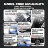 1/32 BMW X3M X3 IM SUV Alloy Metal Diecast Model Car Sound and Light Children's Toy Car High Simulation Ornament Holiday Present