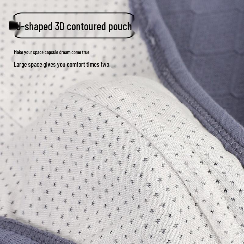 LangSha Men's Antibacterial Breathable Briefs (2-Pack)