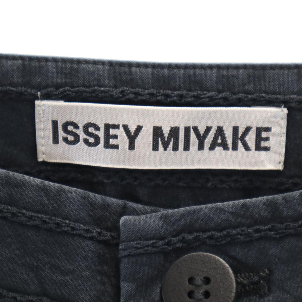 ISSEY MIYAKE made in Japan Striped Pattern Long pants 3 Black series Women Used