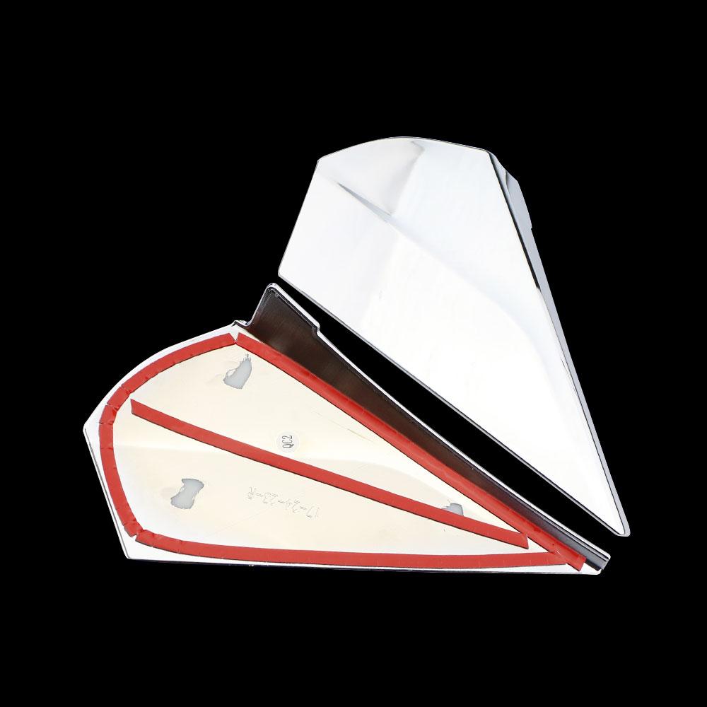 Car Rear Window Decorative Sequins Sticker for Toyota C-HR CHR C HR 2017-2020 Car Styling Sport Tuning Wide Body Kit Accessories