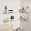 Acrylic Shelf For Wall Storage,Floating Bookshelves,Display Shelf Organizer For Bathroom,Bedroom,Living Room,Kitchen,Room Decor