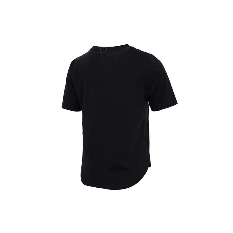 Nike T Shirts Women's Black Crew Neck Moderate Other (Unisex) T-Shirts DC4324 010