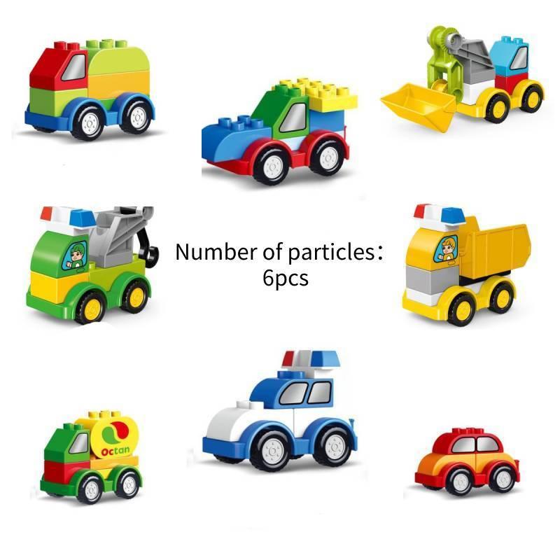 Brand Name Compatible With Lego Large Particle Creative Engineering Car Diy Building Block Toy Gift For Kids