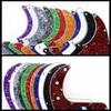 1 pièce de Pickguard de Guitare 3 plis PVC Pickguard de Guitare Électrique Plaque Anti-Rayures Pour Precision Bass PB Partie de Guitare Basse 13 Trous