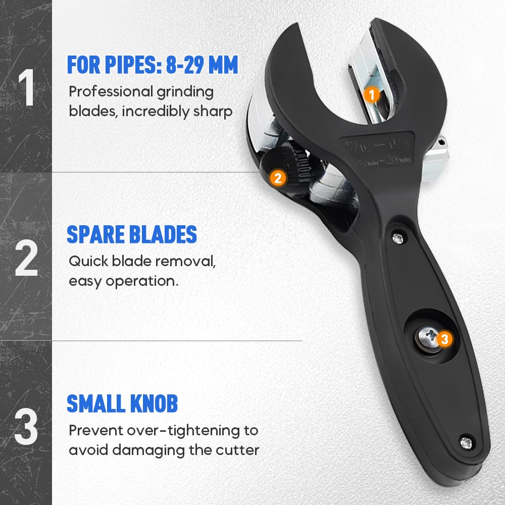 

1 шт. Трещоточный труборез 8-29 мм для резки нержавеющей стали, меди, алюминия, трещоточные ножницы, инструменты для резки шлангов