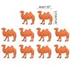 Attractive Camels Statue Lightweight Animal Figurine Eye-catching Camels Ornament
